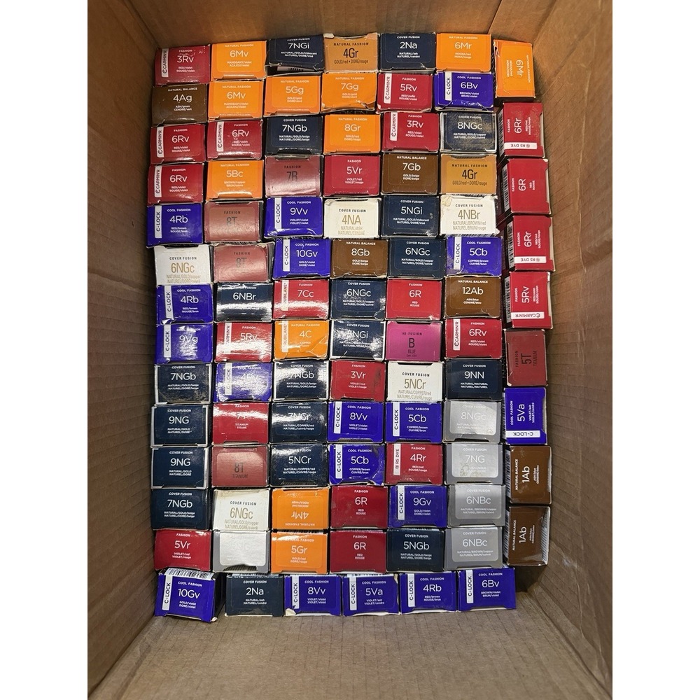 Redken Color Fusion Cover Fusion Lot Of 113 Tubes Multi Color ($2.65 ea) NEW